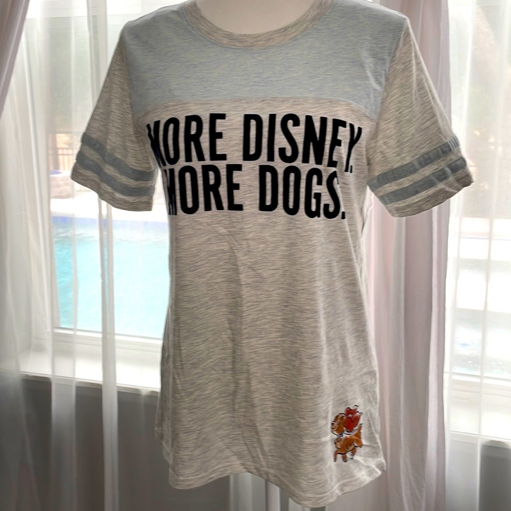 Disney, More Dogs t-shirt, NWT, size M